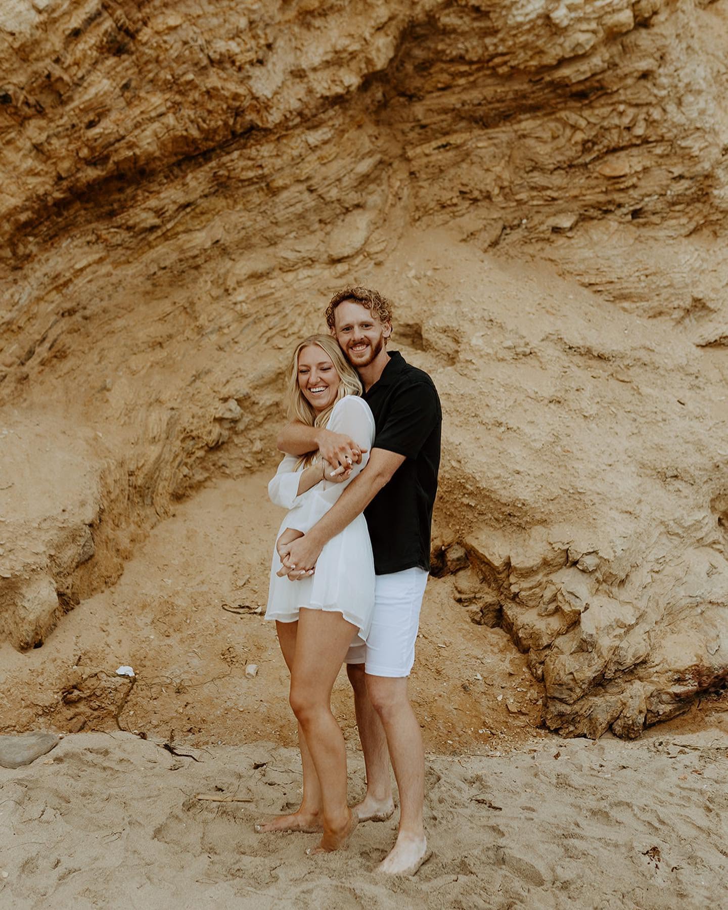Dillon Dopp with his wife